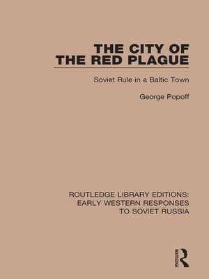 cover image of The City of the Red Plague